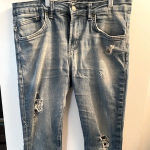 Zara Distressed Jeans 32 x 30